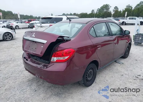 2020 Mitsubishi Mirage G4 Es from USA, damaged, VIN ML32F3FJ0LHF07422